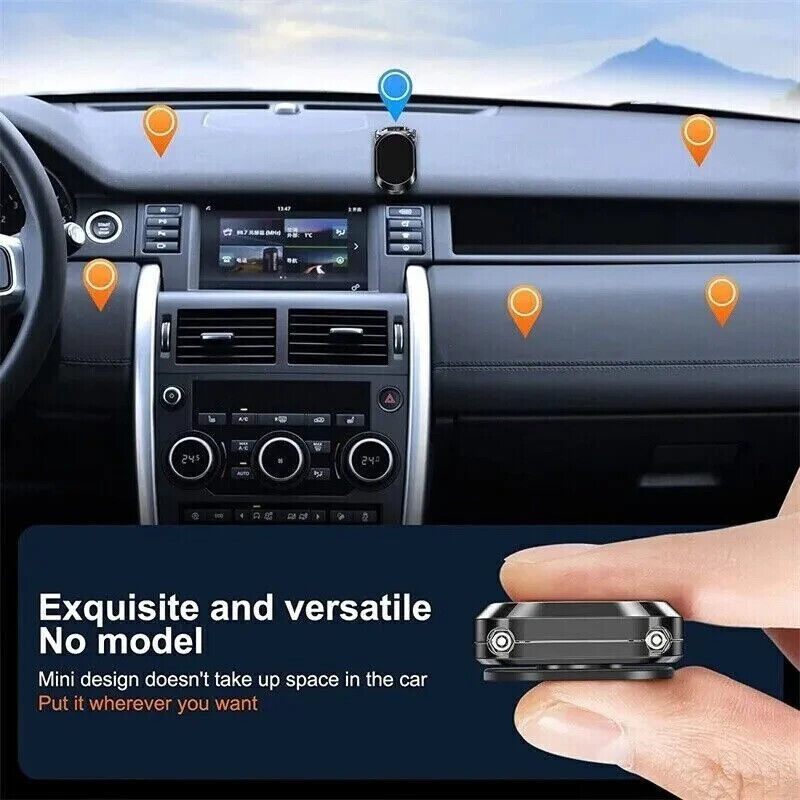 Car Phone Holder | Foldable Dashboard Mount - Daily Ease Depot