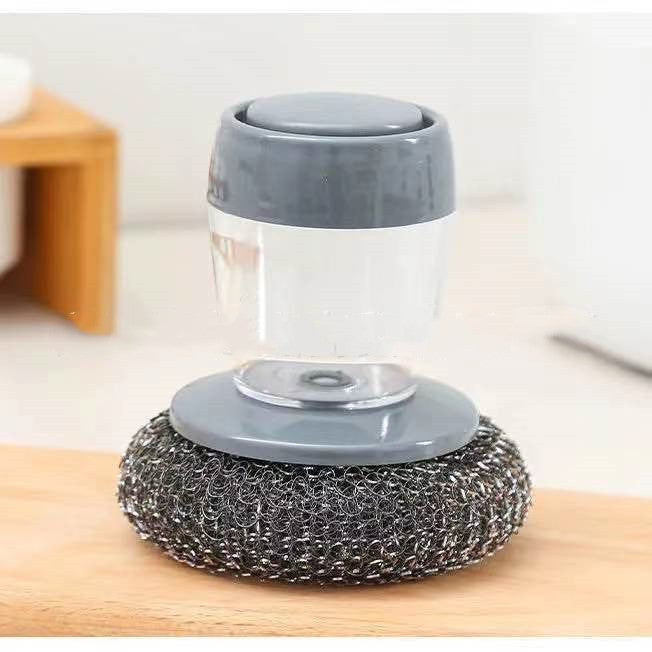 EasyClean Push-Button Kitchen Brush - Daily Ease Depot