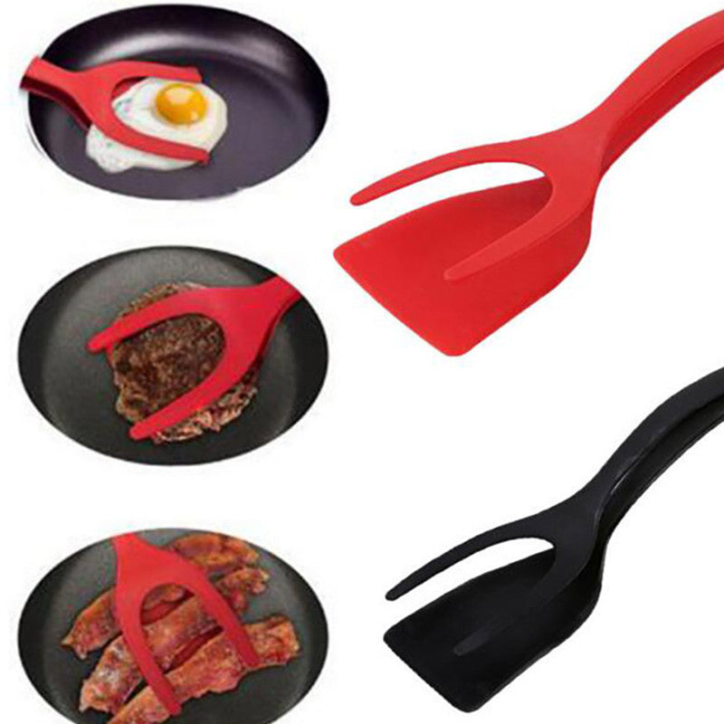 2 In 1 Grip And Flip Tongs and Spatula - Daily Ease Depot