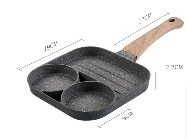 Easy Cook 4-Hole Egg Pan - Daily Ease Depot