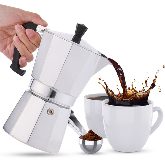 Classic Stovetop Espresso Pot - Daily Ease Depot