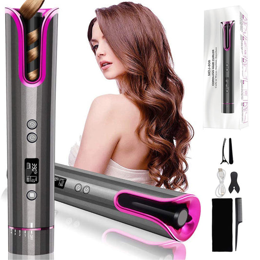 Cordless Automatic Hair Curler - Daily Ease Depot