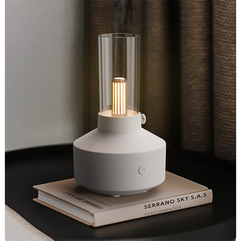 Retro Light Aroma Diffuser Essential Oil LED Light Filament Night Light Air Humidifier For Home - Daily Ease Depot