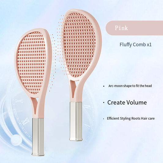 Self-Cleaning Curly Hair Brush | Detangling Massage Comb - Daily Ease Depot