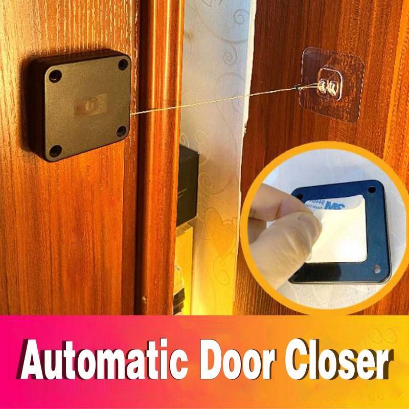 Punch-Free Automatic Soft-Close Door Closer - Daily Ease Depot