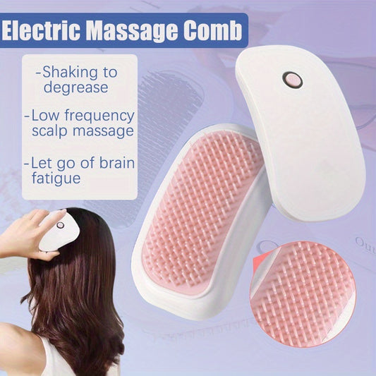 Electric Scalp Massager Comb | Portable Relaxation Tool - Daily Ease Depot